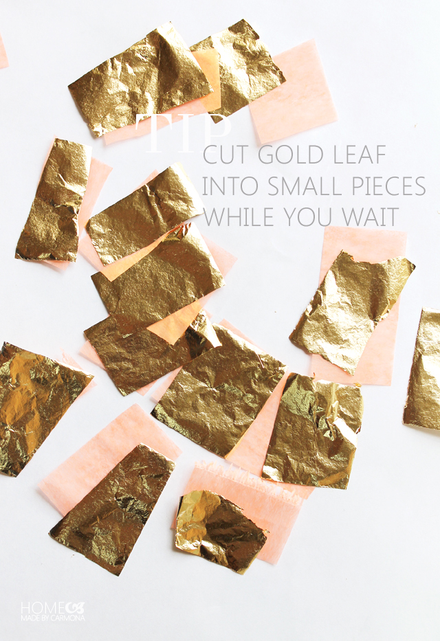 Gold leaf pieces