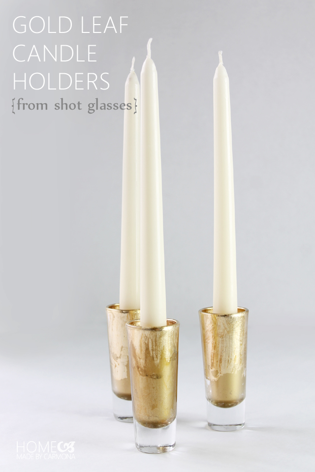 Short glass candle holders new arrivals