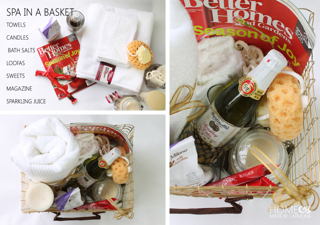 Spa in a basket gift