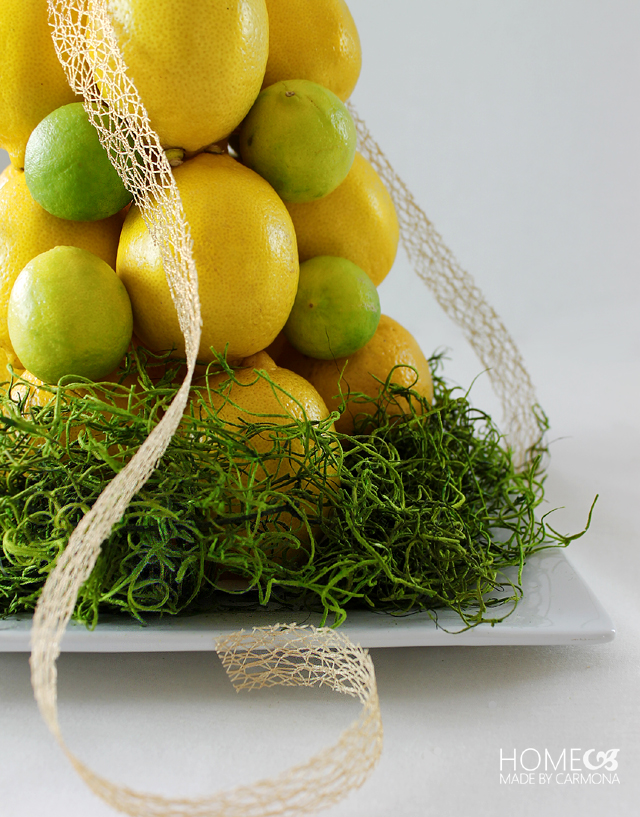 Citrus Topiary - Spring centerpiece