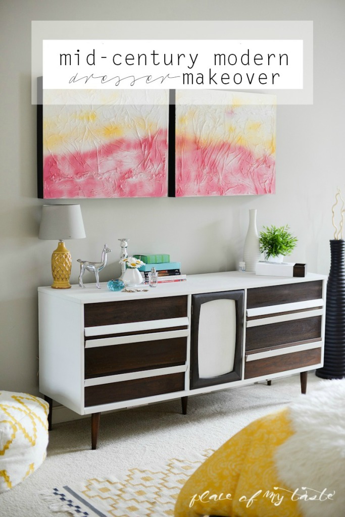 MidCentury-modern-dresser-makeover-www.placeofmytaste