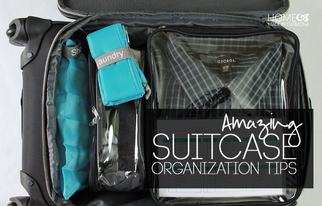 Most cheap organized suitcase