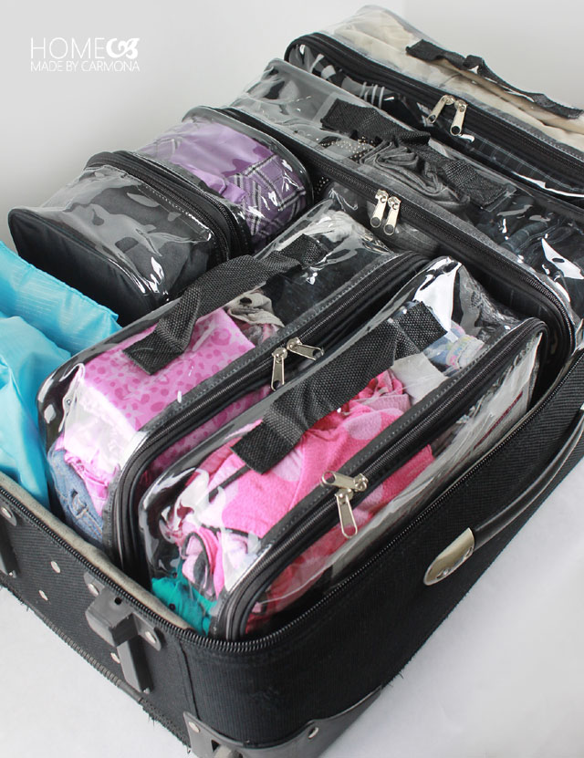 Amazing Suitcase Organization