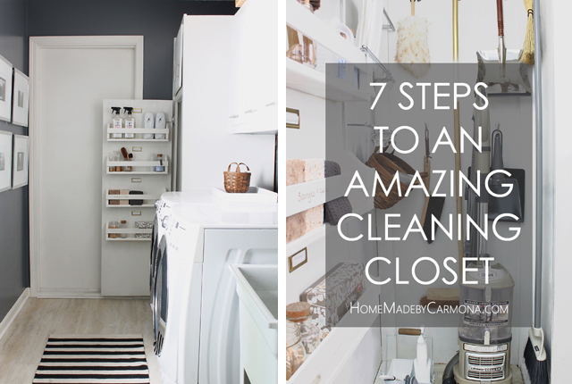 Cleaning Tips – DIY Cleaning Closet