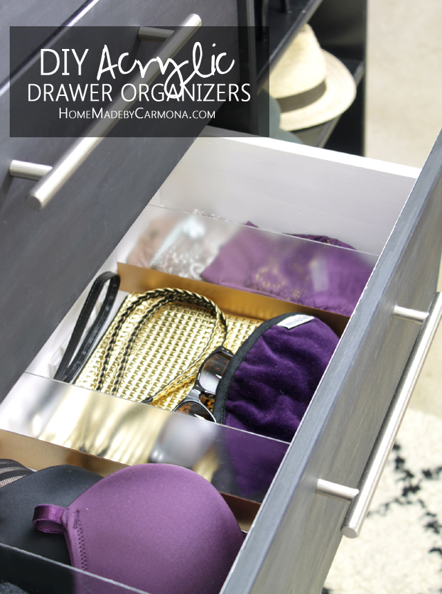 Acrylic Drawer Organizers