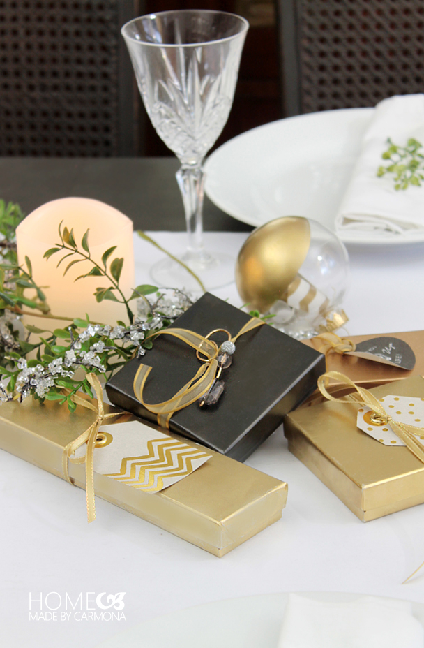Christmas Eve table gifts