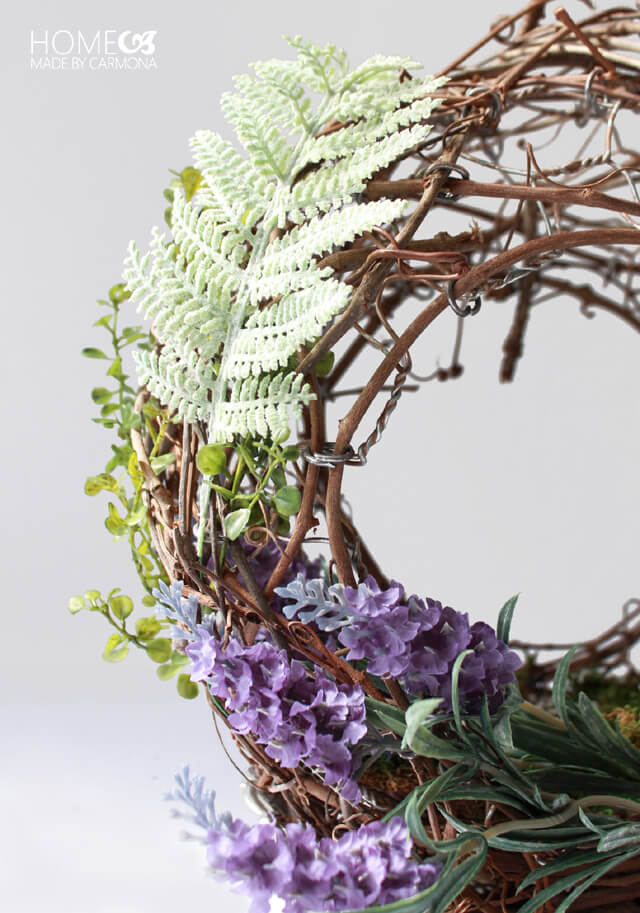 DIY Basket Wreath