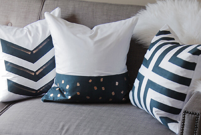 Canvas Paint Pillows