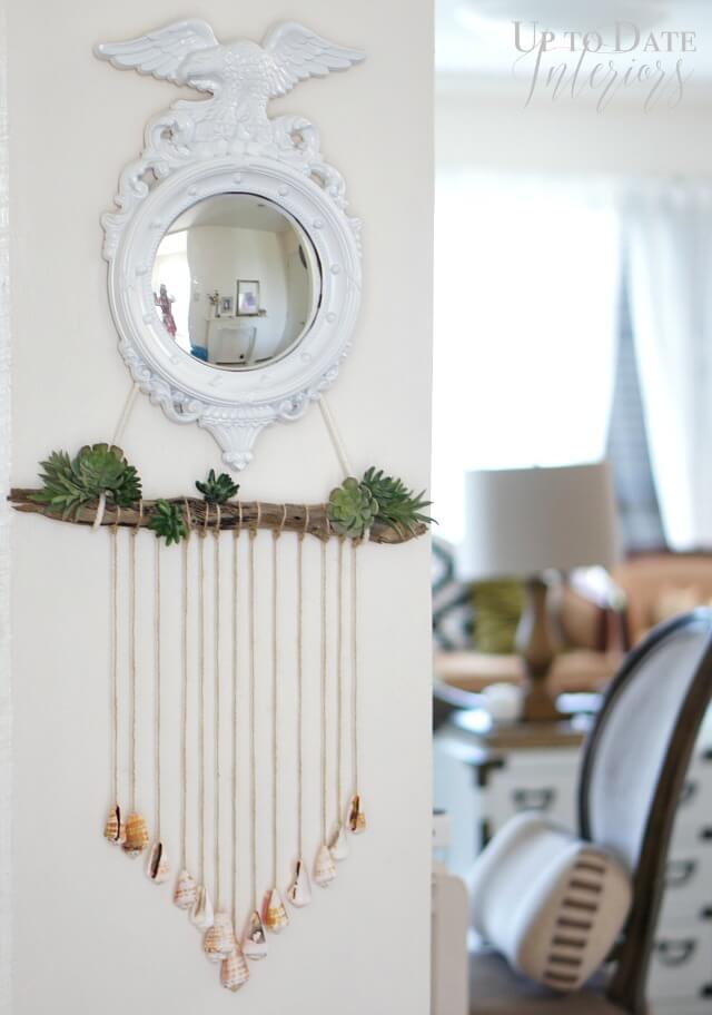 DIY Seashell Wall Hanging