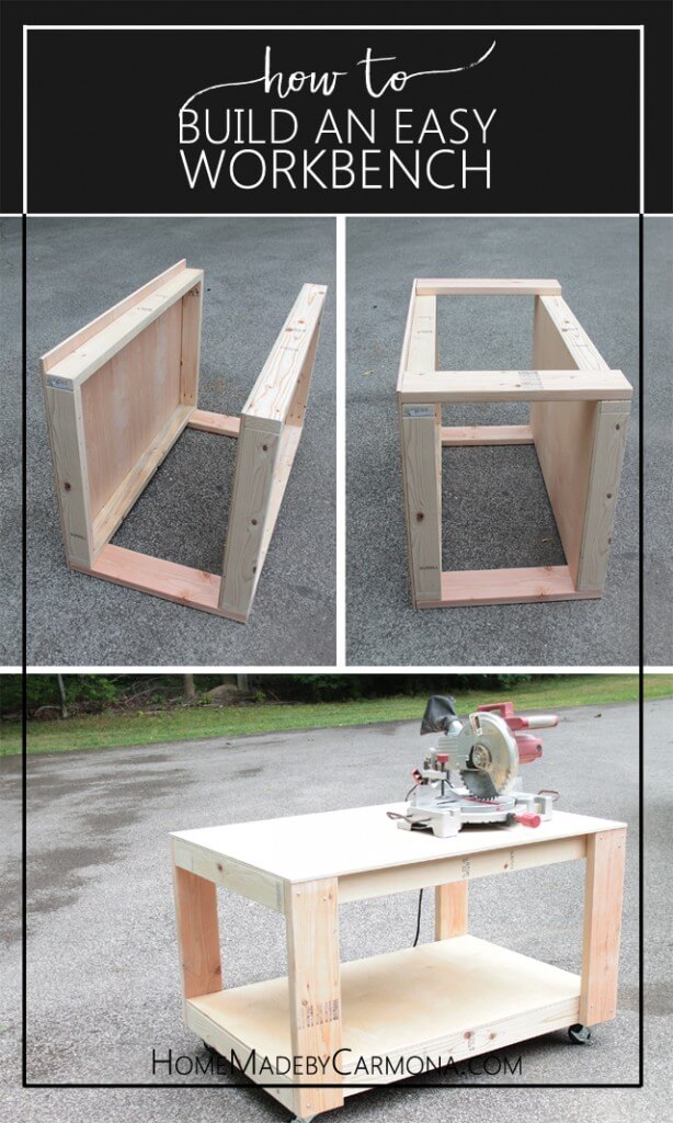 How to Build a Sturdy Workbench Using Cheap Wood 