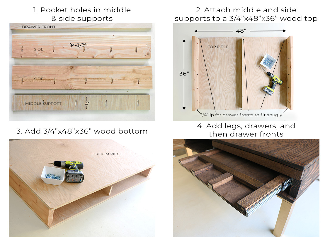 This Puzzle Table With Sliding Drawers Might Be The Ultimate