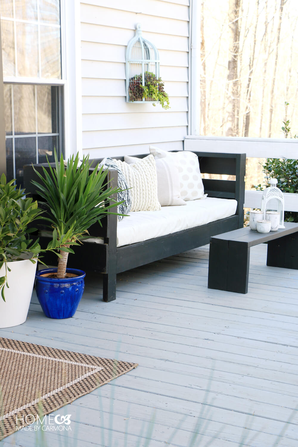 Porch Makeover - DIY Outdoor Sofa
