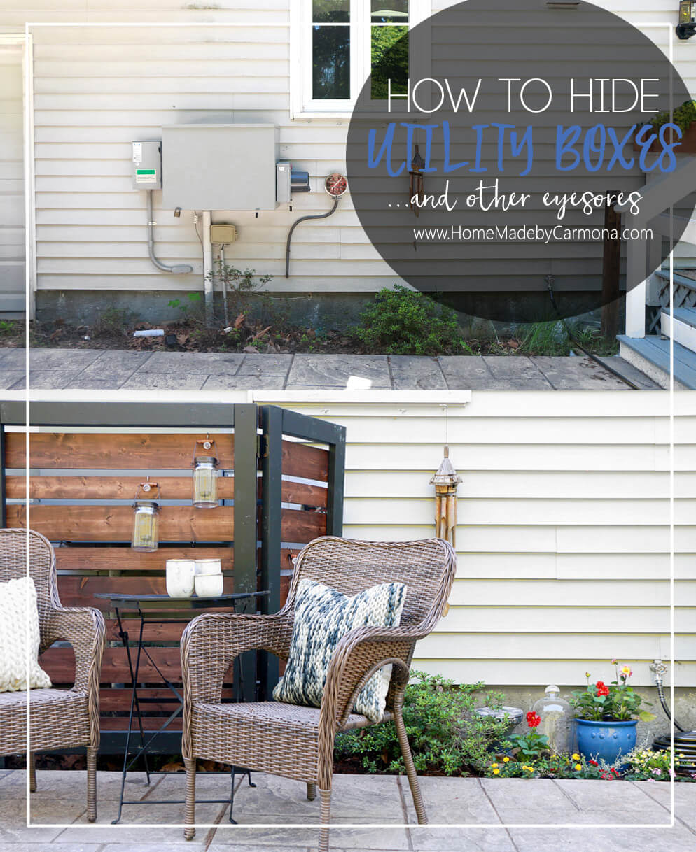 How to hide utility boxes and other eyesores