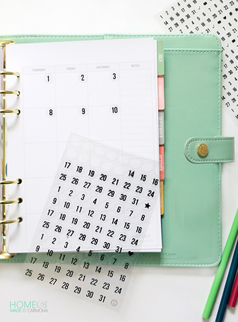 Carpe Diem Calendar Planner