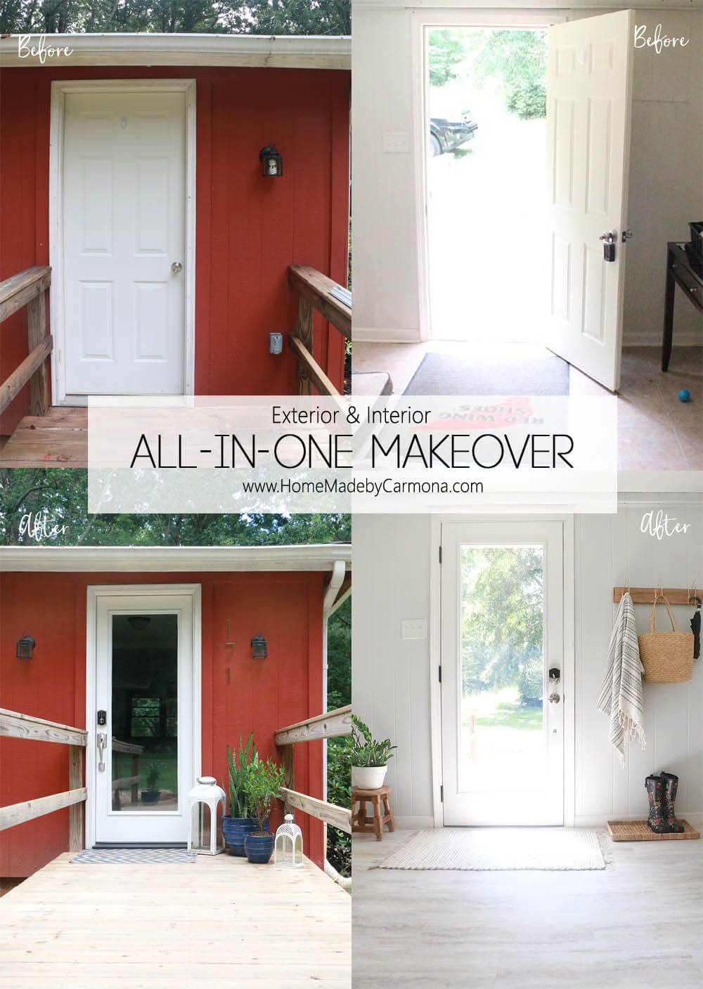 Exterior and Interior Makeover In One