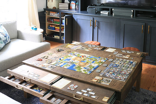 DIY Board Game Cabinet - DIY Danielle®