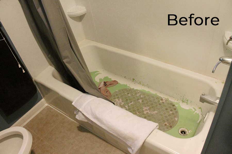 Bath-tub-before
