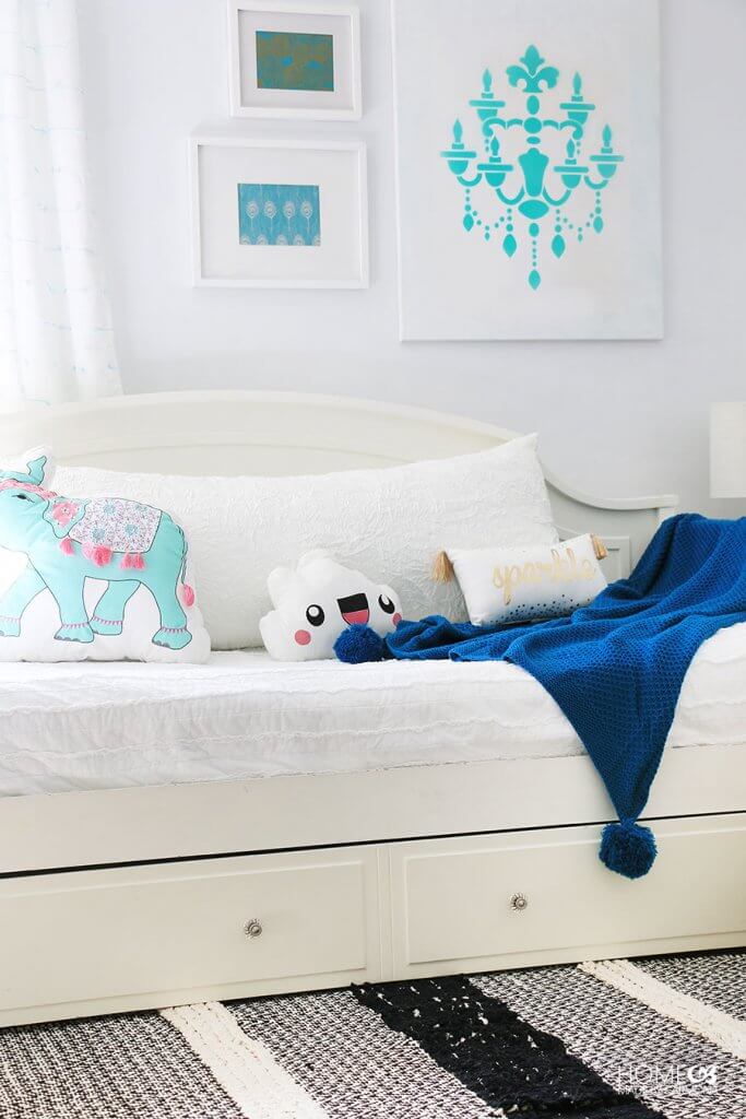 Budget Styling For A Bare Girls Room