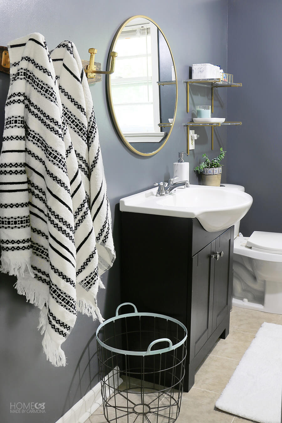 Better Homes and Gardens Tribal Chic Shower Curtain and Towels - Walmart  Finds