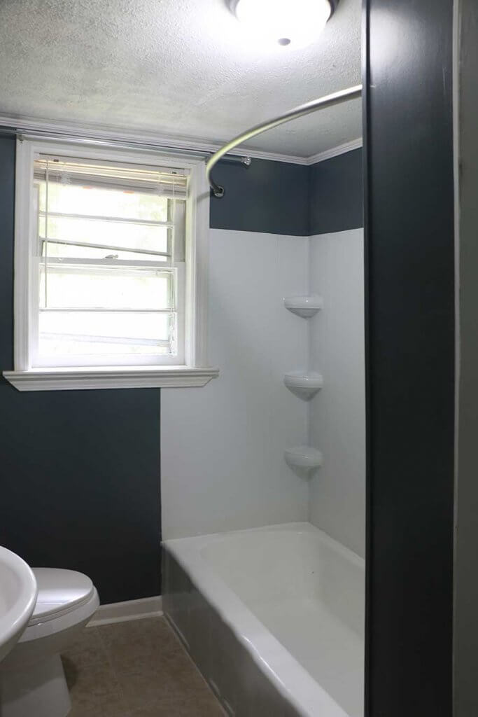 Transforming A Small Dingy Bathroom