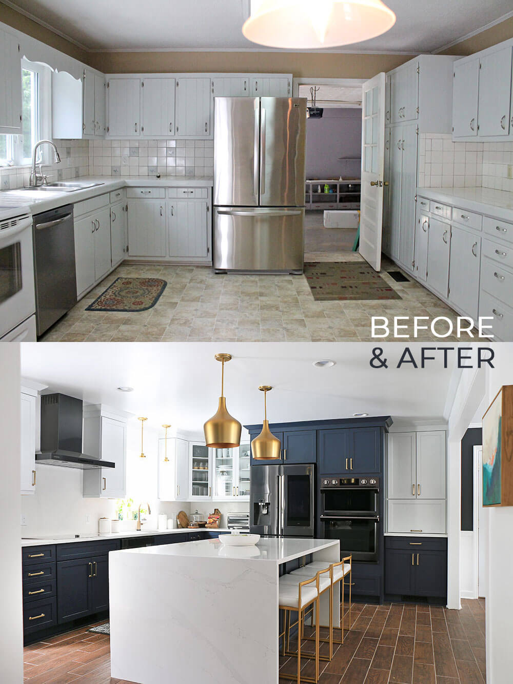Kitchen Renovation Before And After