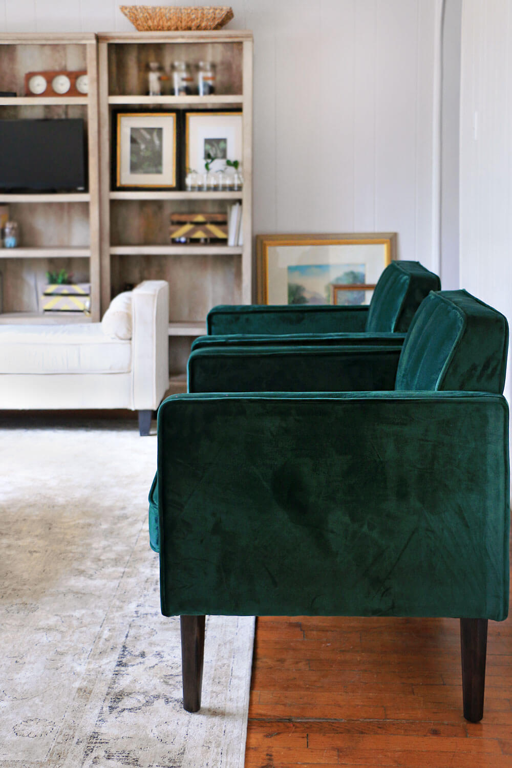 Green-armchairs