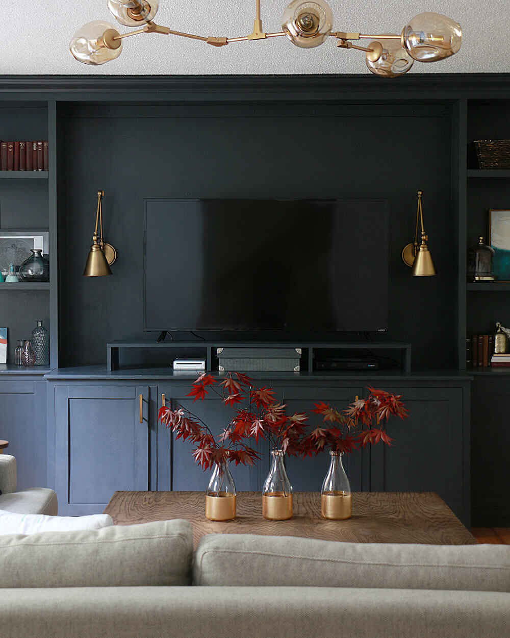 tv wall sconces