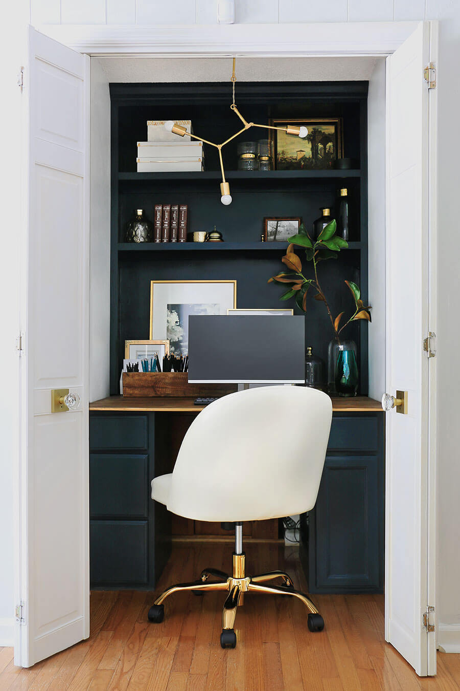 Closet Office Makeover - Home Made by Carmona