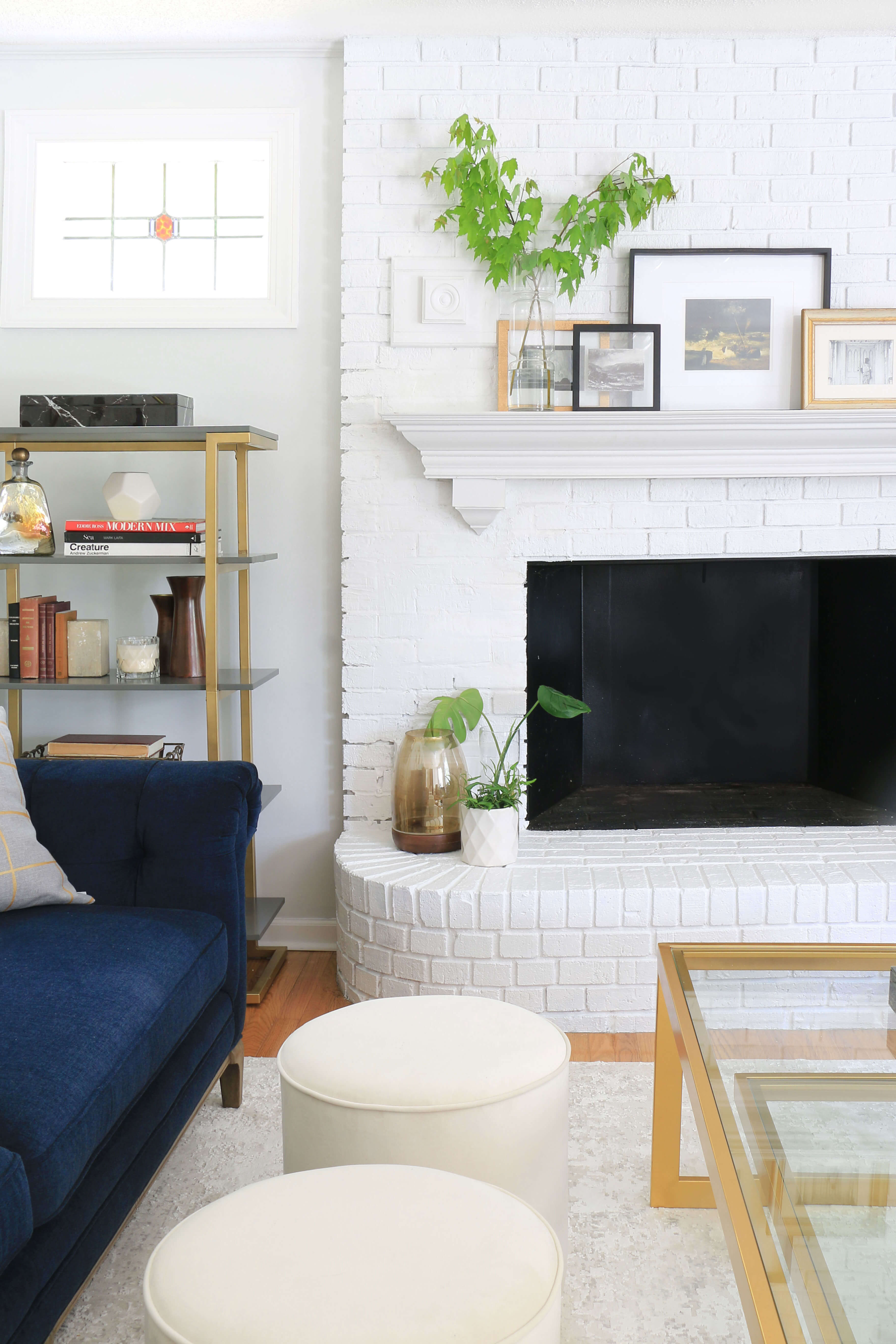 White-painted-brick-fireplace-family-room