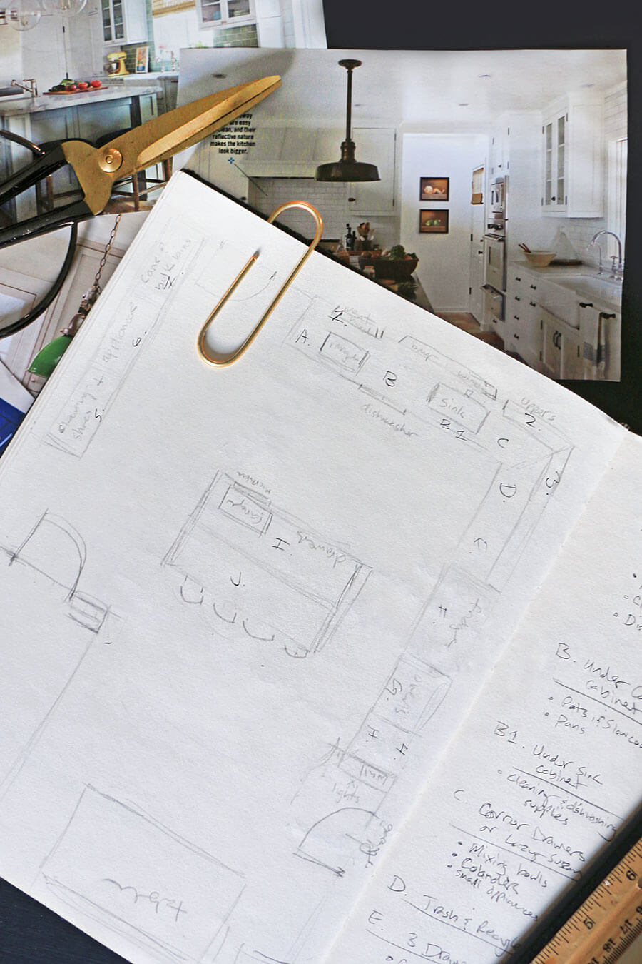 Kitchen-planning-drawing