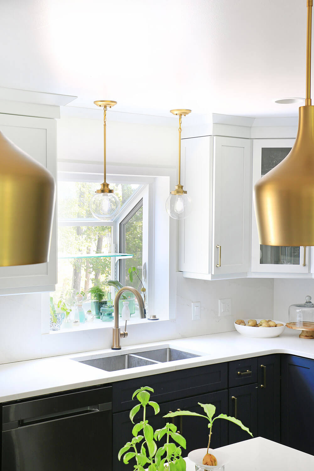 Kitchen window deals pendant light