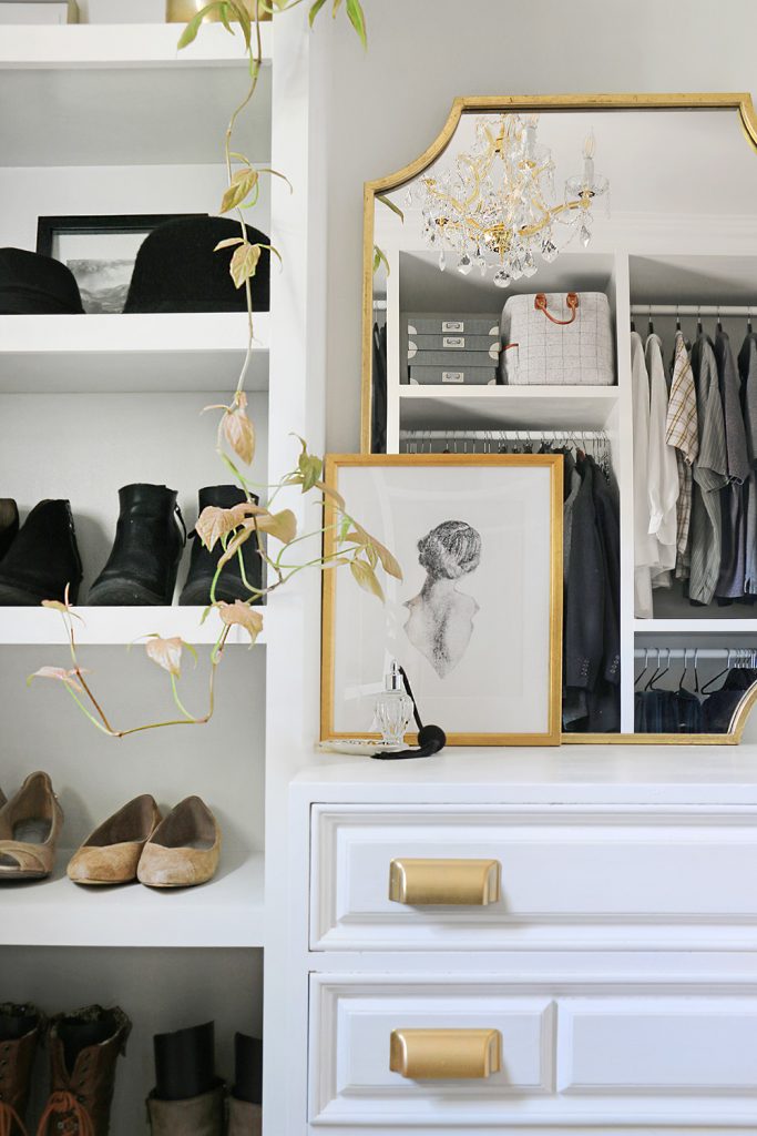 Small Master Walk-In Closet Reveal - Live Pretty on a Penny