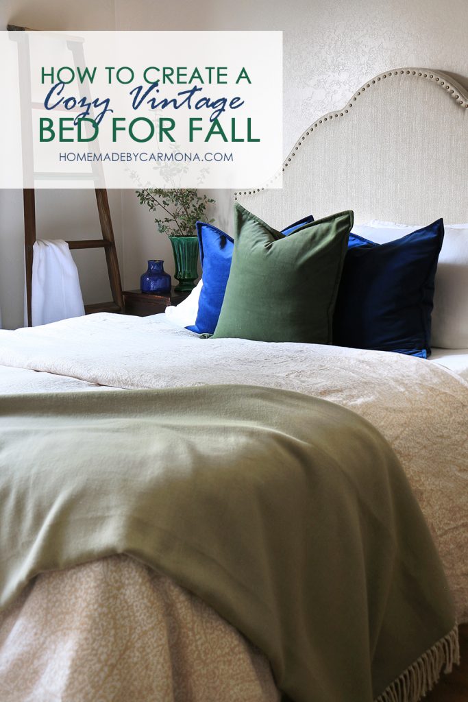 vintage styled fall bed