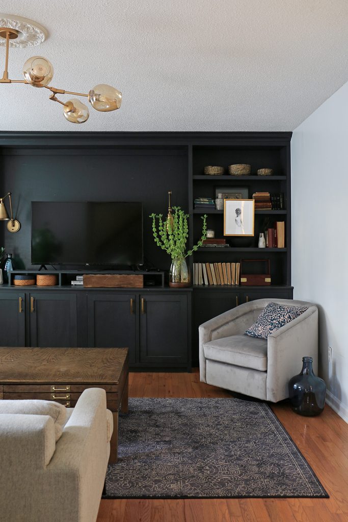 My Favorite Black Paint Color for Furniture : The Accent Piece