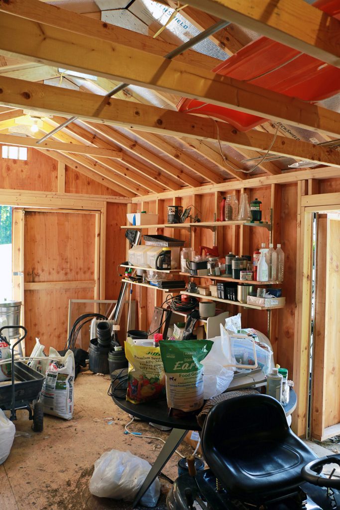 shed before image