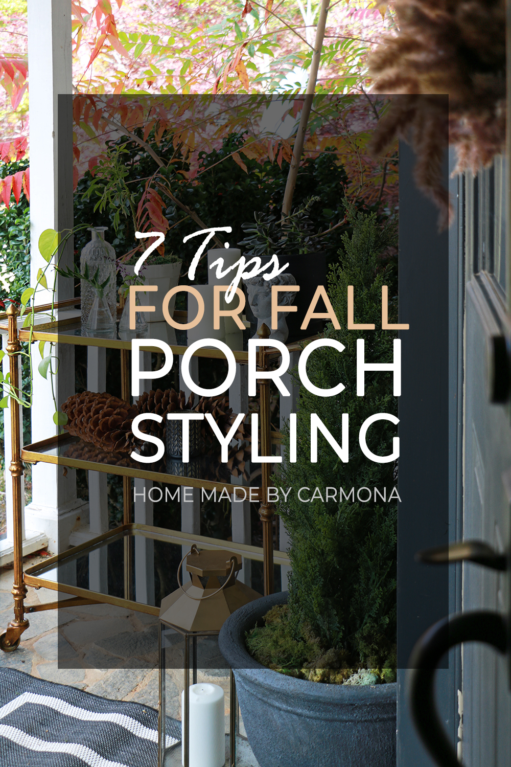 Fall porch styling tips