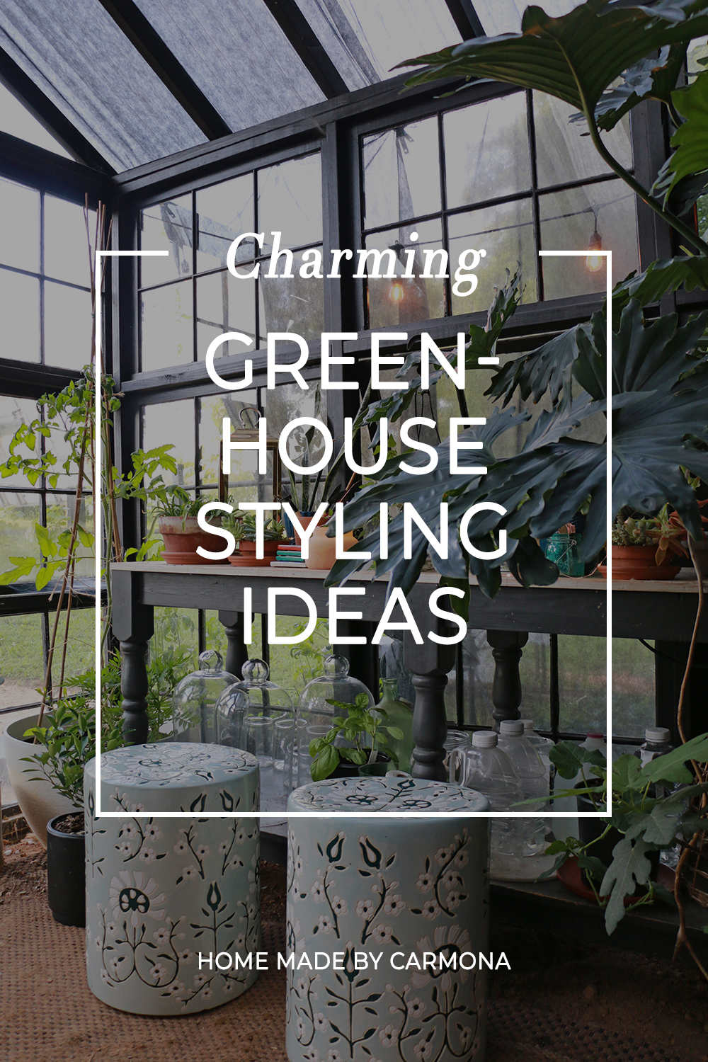 Greenhouse decorating ideas 