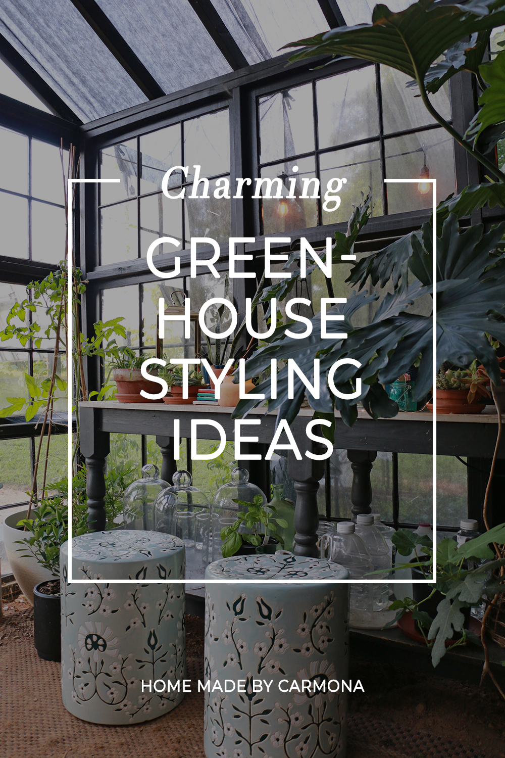 How We Created An At-Home Pottery Studio In Our Greenhouse