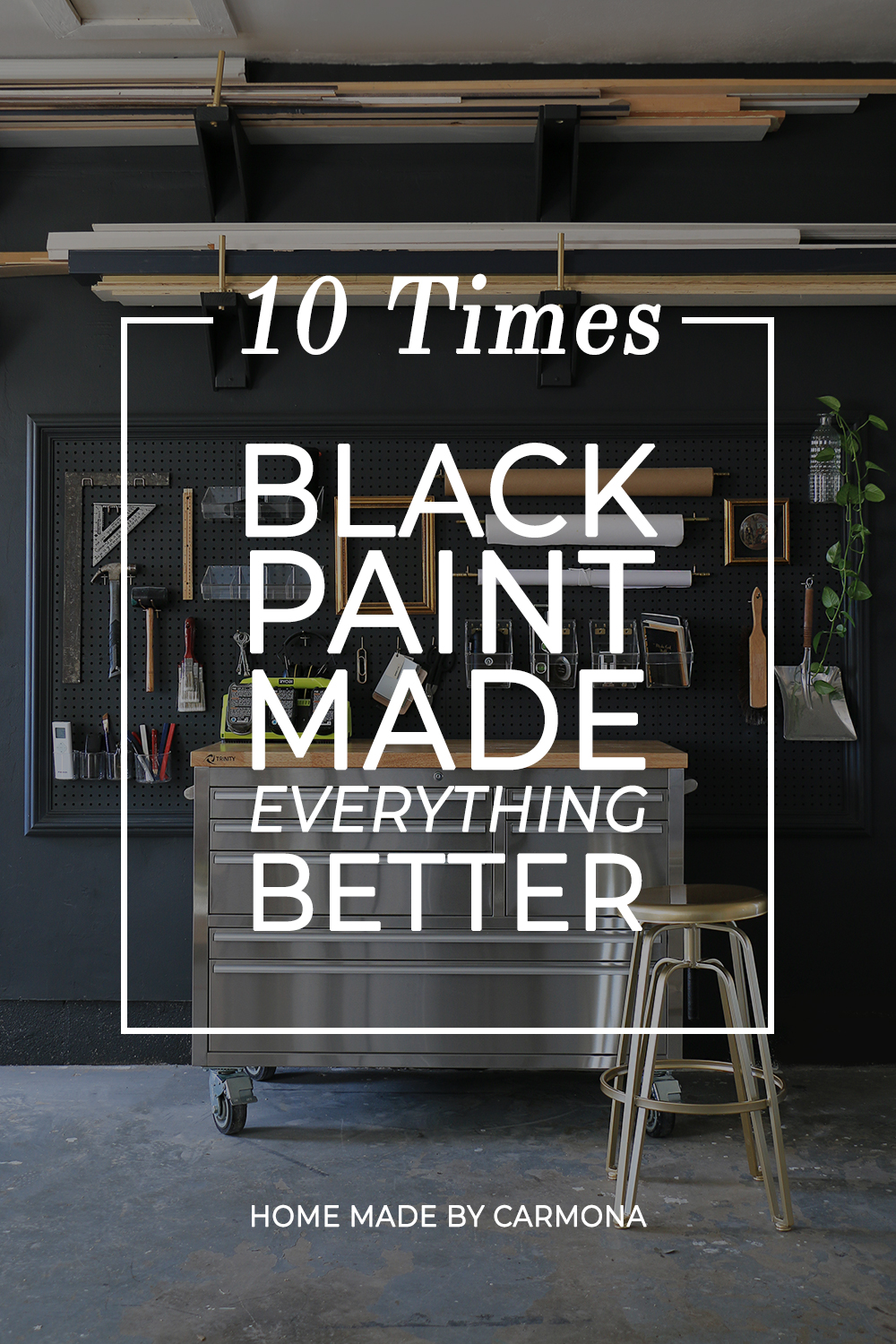 10+ Times Our Favorite Black Paint Made Everything Better - Home