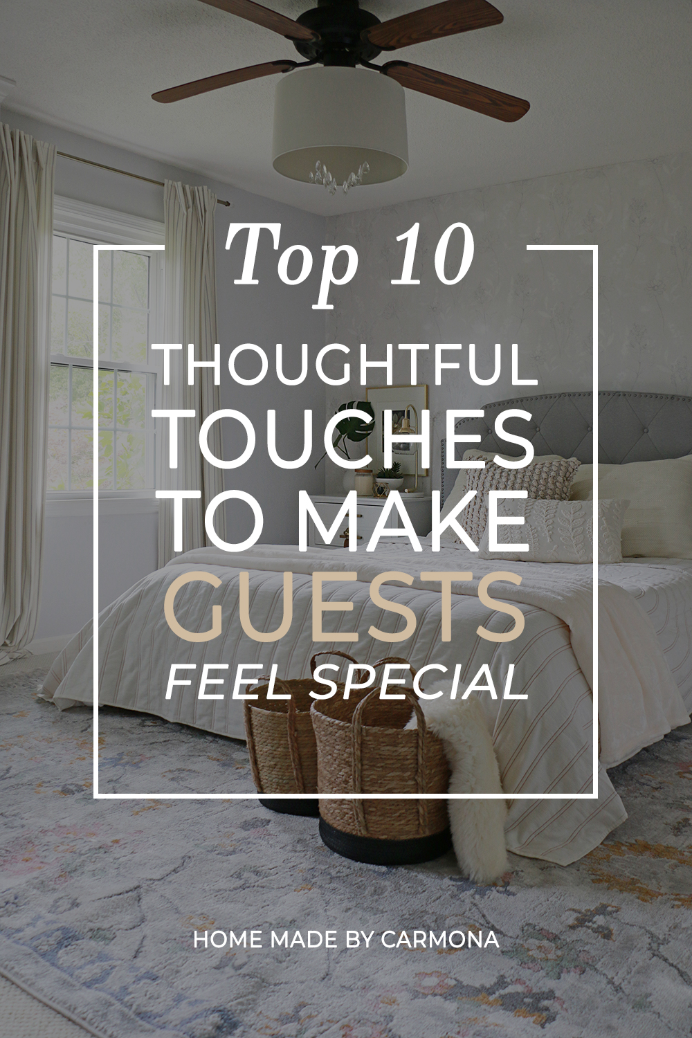 Title image - 10 thoughtful touches to make guest feel welcome