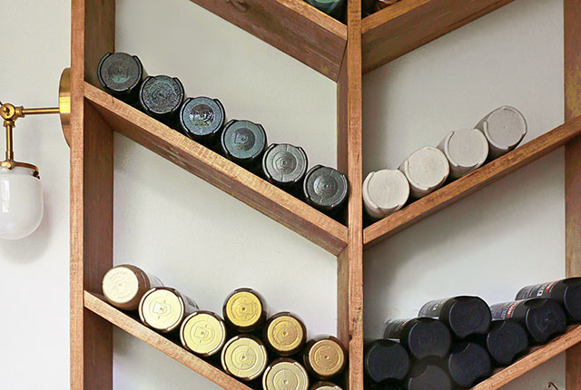 Simple wine rack online design